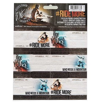 O'Neill Etiketten ride more