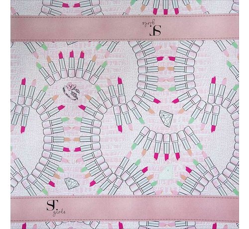 Supertrash Kaftpapier - lipstick roze