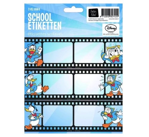 Donald Duck Etiketten - movie