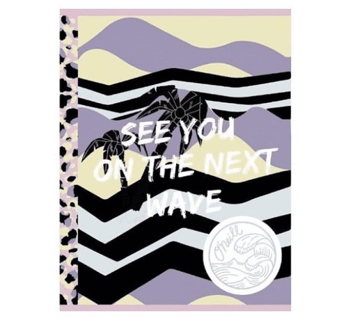 O'Neill A4 schrift geruit - next wave