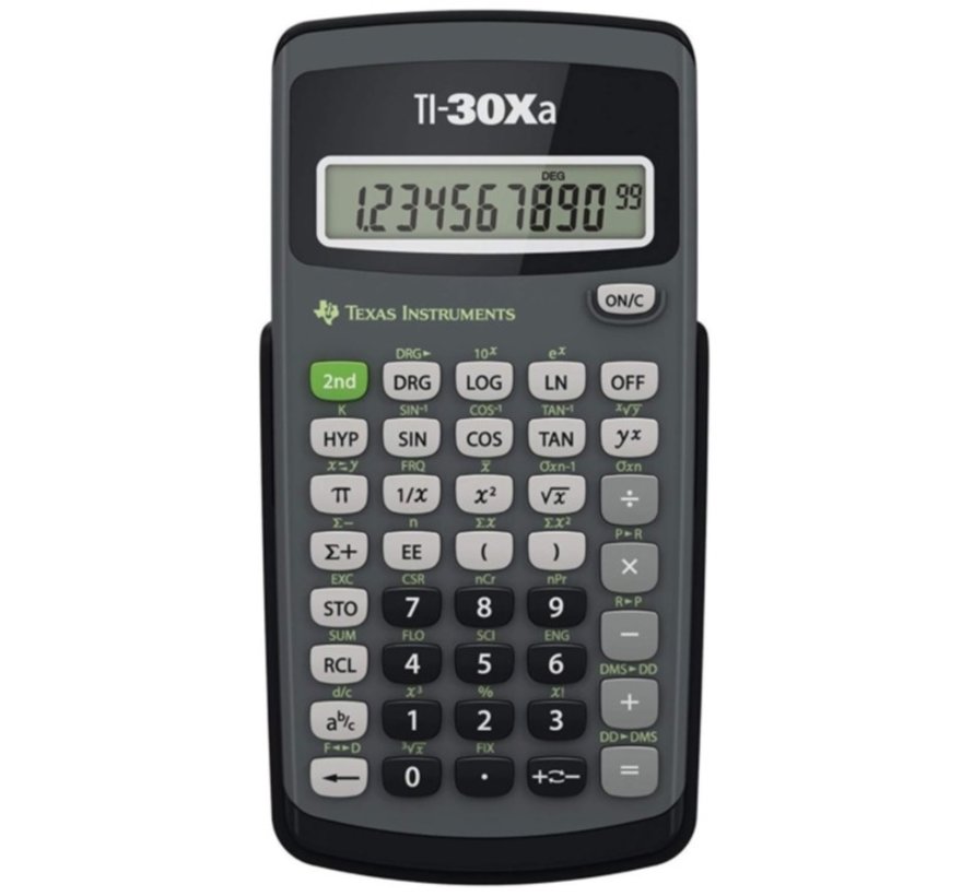 TI-30Xa rekenmachine