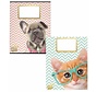 A5 lijntjes schriften - kat