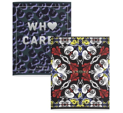Supertrash A5 lijntjes schriften - Who cares