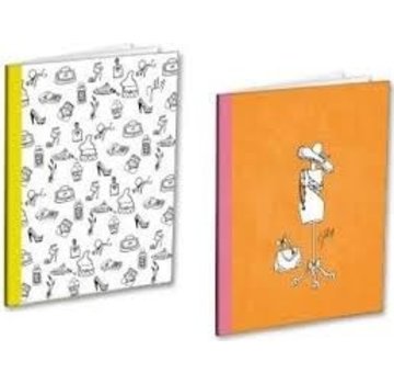 Jill Jill A5 lijntjes schriften - 3 stuks