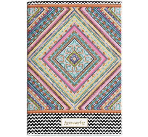 Accessorize Sweet A4 schrift geruit - zigzag Accessorize