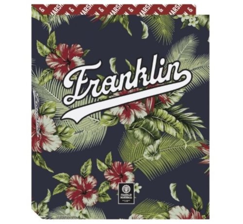 Franklin & Marshall Ringband, 23 rings - flowers