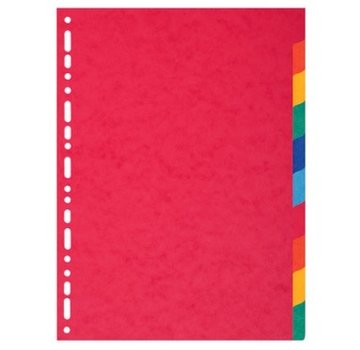 Exacompta Tabbladen gekleurd karton - 5 delig extra dik