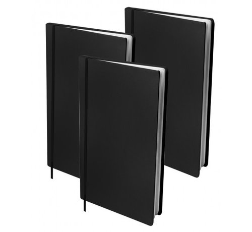 Dresz Voordeelpak rekbaar kaft - A4 zwart 3x