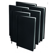 Dresz Voordeelpak rekbaar kaft - A4 zwart 6x