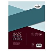 Multo A4 Tekenpapier - wit 120g -23r