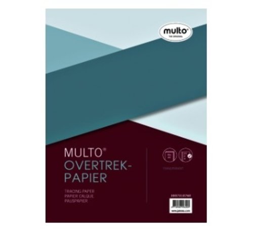 Multo Overtrekpapier - transparant