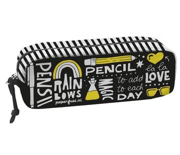 Paperfuel Schooletui - zwart