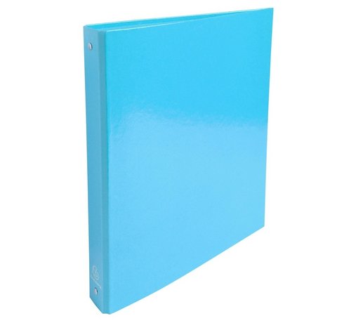 Lichtblauwe ringband hoogglans