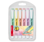 Stabilo Swing pastel markeerstiften - 6 stuks