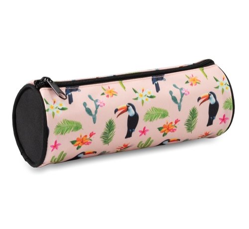 Good vibes Toekan etui - rond