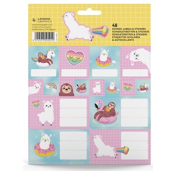 Good vibes  Pool Party etiketten en stickers