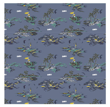 O'Neill Kaftpapier - blue mermaid
