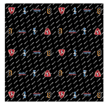 Replay Kaftpapier  - black + logo