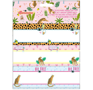 Awesome Etiketten - luipaard