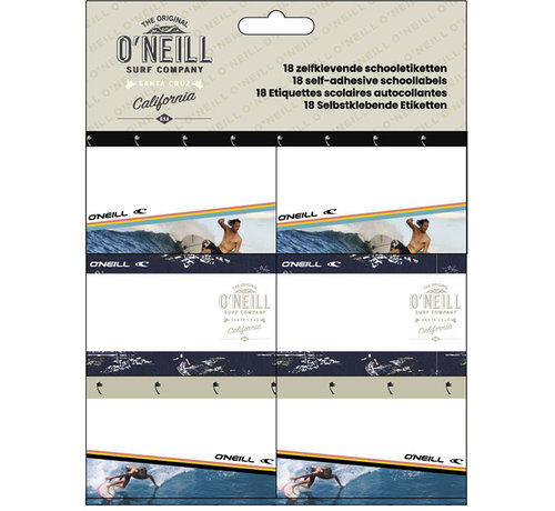 O'Neill Schooletiketten - The original