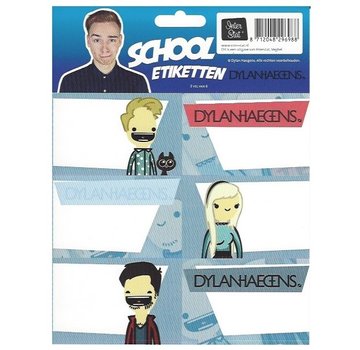 Dylan Haegens Etiketten team