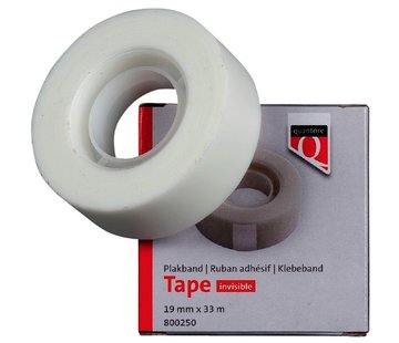 Quantore Onzichtbaar plakband - 19mm x 33m