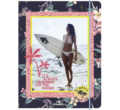 O'Neill Elastomap A4 - flowers