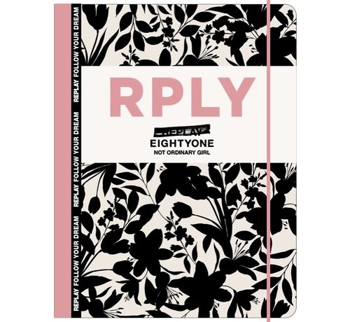 Replay Elastomap A4 - off white