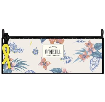 O'Neill Schooletui rond - roze bloemen