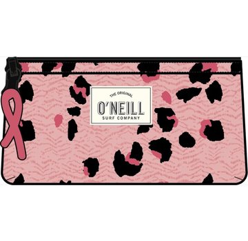 O'Neill Schooletui dubbel - pink leopard