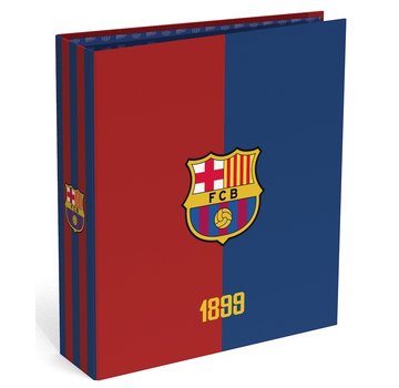 Barcelona Ordner 2 rings - blau grana