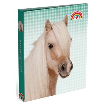 My Favourite friends Ringband 2r paard - geblokt groen