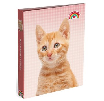 My Favourite friends Ringband 2r kat - geblokt roze