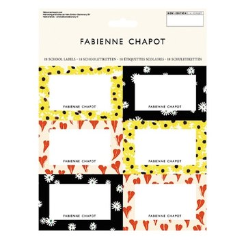Fabienne Chapot FAB Etiketten - flower & heart