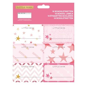 Little Diva Superstar etiketten - roze