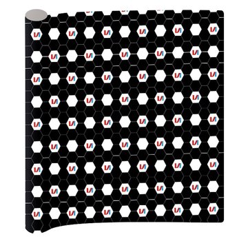Voetbal international Kaftpapier - zwart/wit