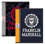 Franklin & Marshall Lijntjes schriften 3 x A5 - orange/blue