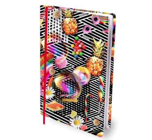 Dresz Rekbare kaft A4 - candy