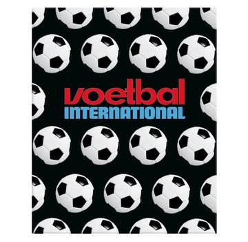Voetbal international Ringband 2r - zwart voetballen