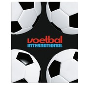 Voetbal international Ringband 2r - zwart 4x voetbal