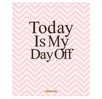 Little Diva Ringband 2r - "today is my day off"