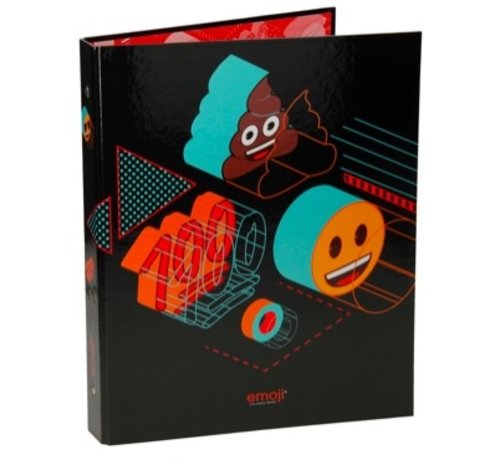 Emoji Boys ordner 2 ringen - 100