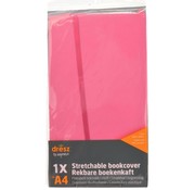 Dresz A4 Rekbaar kaft - pastel roze