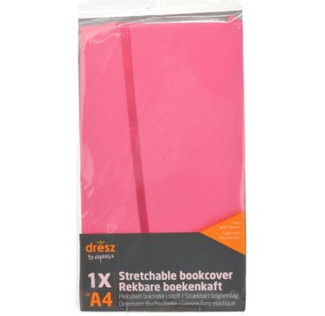 Dresz A4 Rekbaar kaft - pastel roze