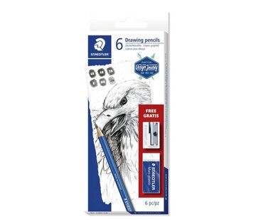Staedtler Mars Lumograph school potloden set