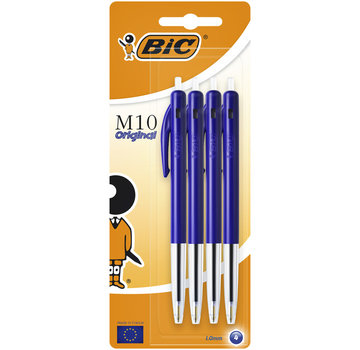 Bic M10 balpennen - 4 x blauw