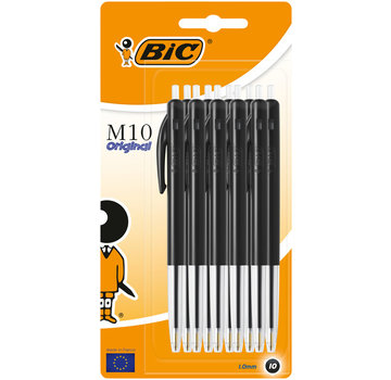 Bic M10 balpennen - 10 x zwart