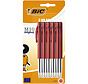 Bic M10 balpennen set - rood 10x