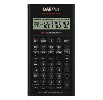 Texas Instruments Rekenmachine TI Ba II  plus