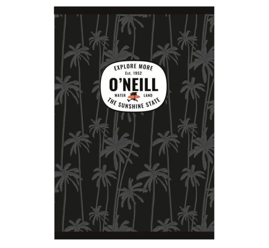 A4 schrift gelinieerd - black palm